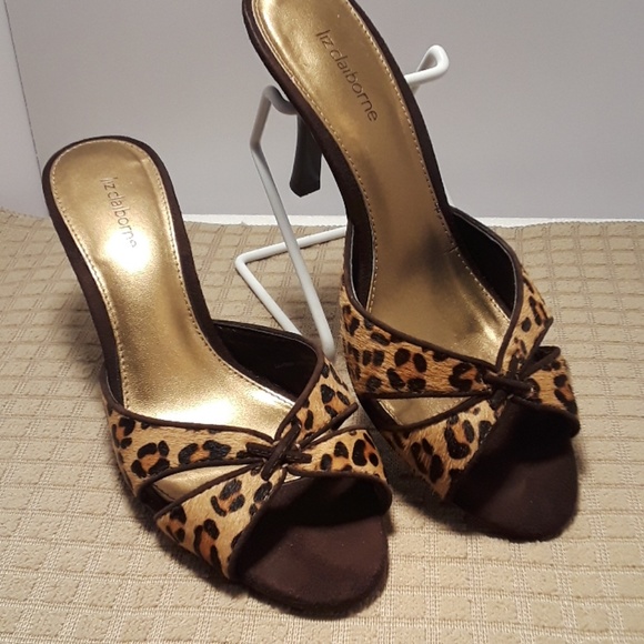 Liz Claiborne Shoes - Liz Claiborne  "Brandey" Cheetah print heels